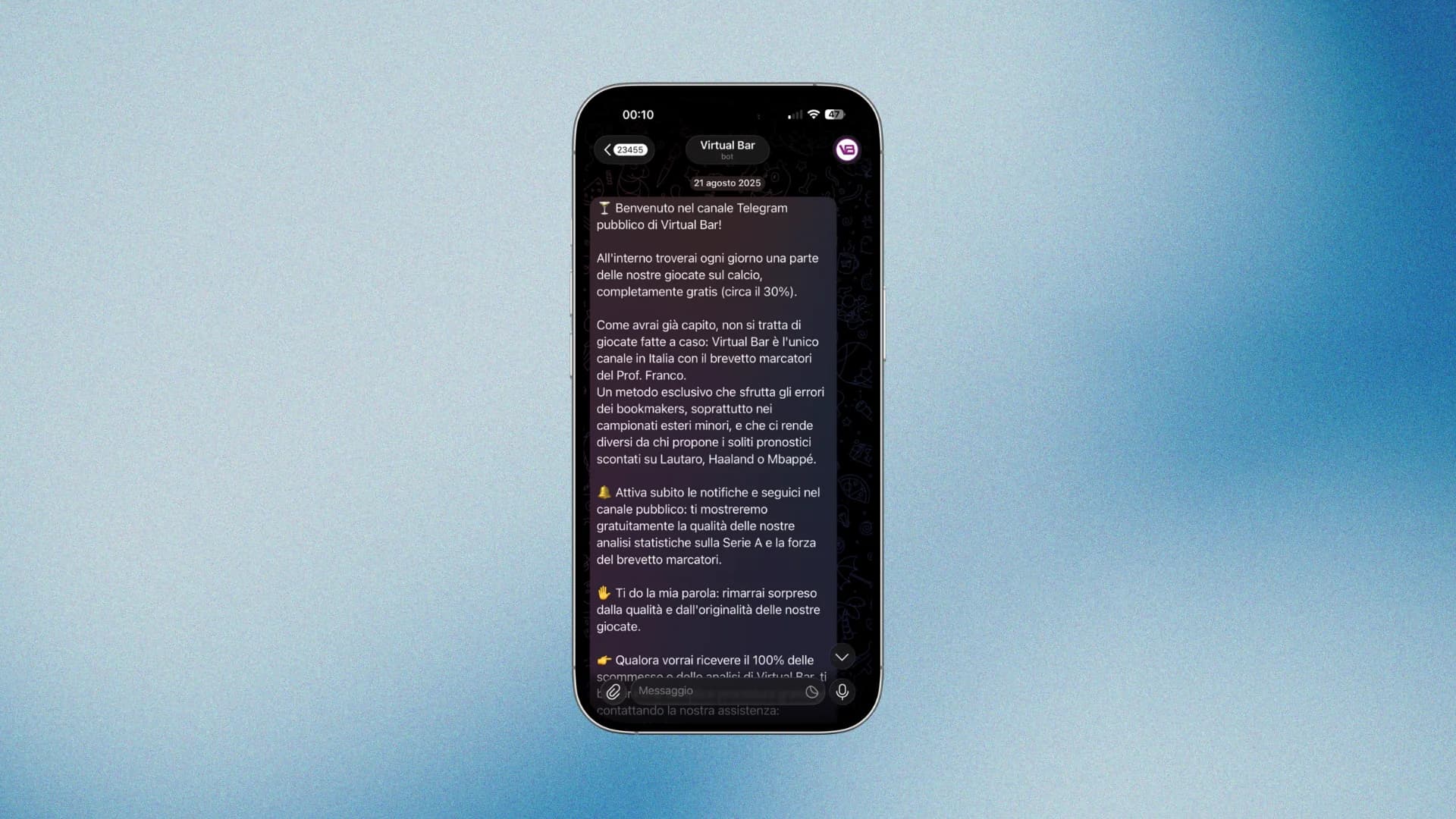 Welcome Bot Telegram - Automazione Community